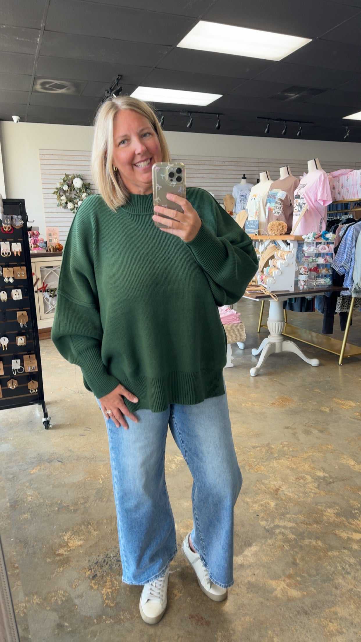 Side Slit Sweater