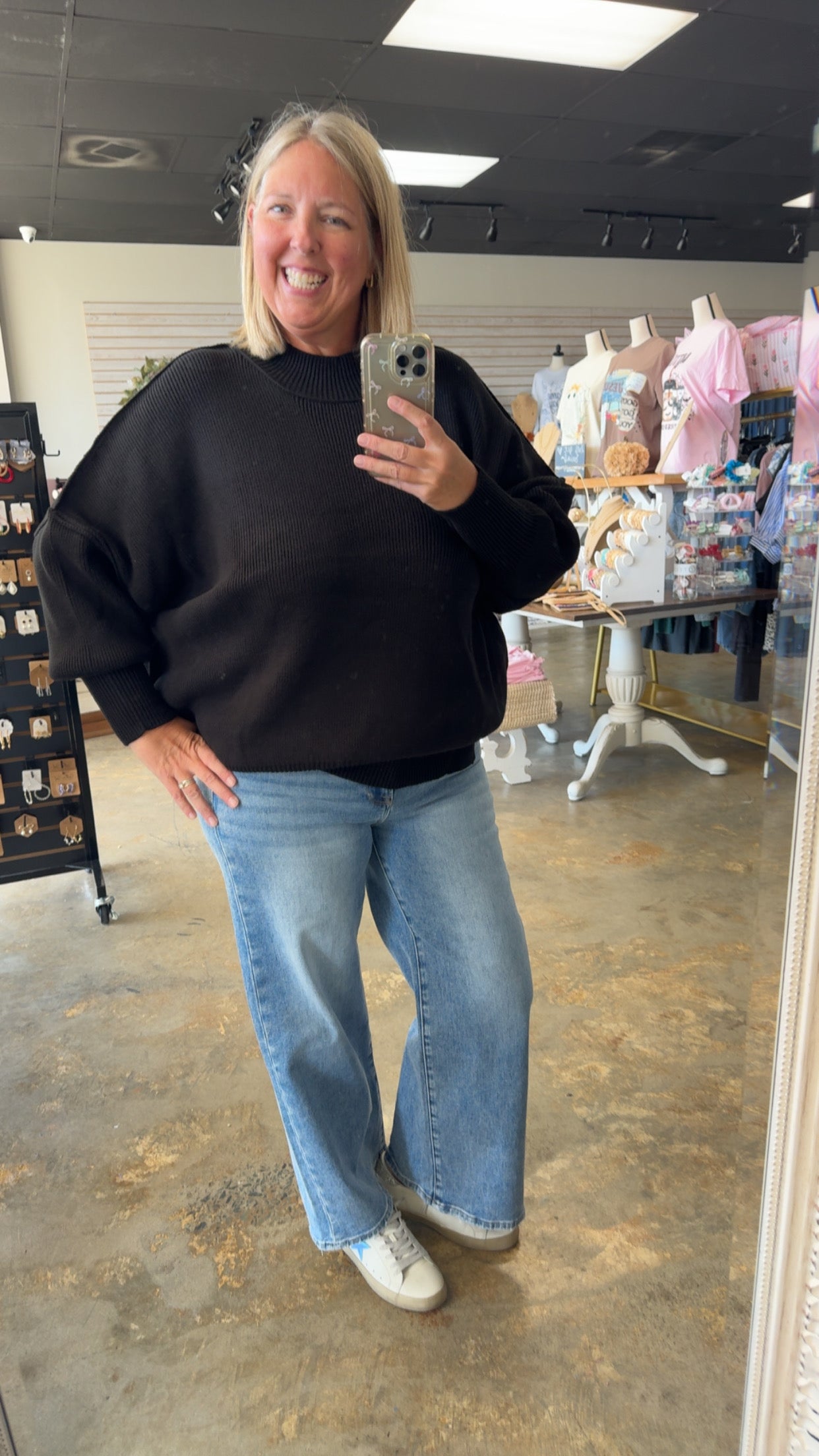 Side Slit Sweater