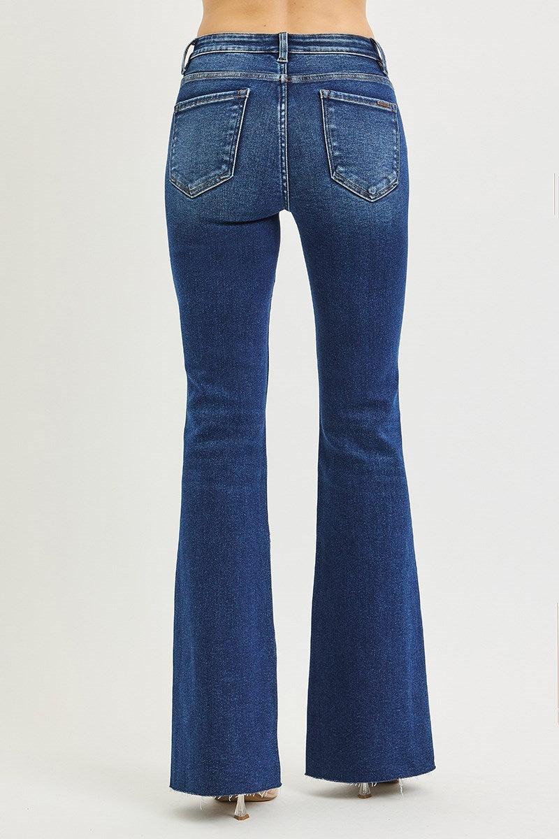 TC-HR Flare Raw Cut Jean